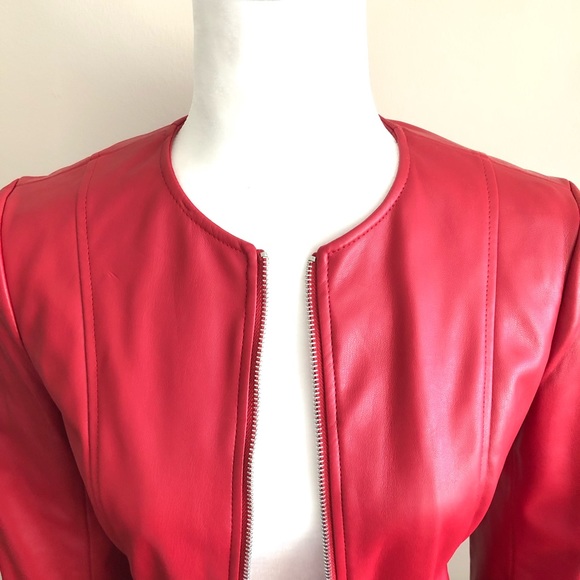 HP✨Zara | Faux Leather Jacket - Picture 8 of 14